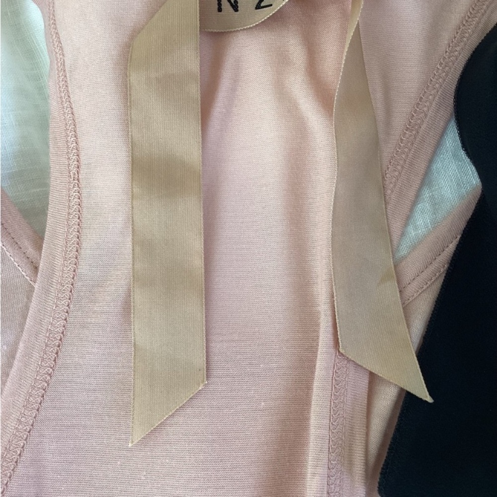 No. 21 Design Pink and Black Tank Top SZ 6 - Picture 7 of 7